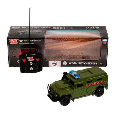 Машина на радиоуправлении АМН Полиция 21 см Технопарк TIGER-22RCARR-GN